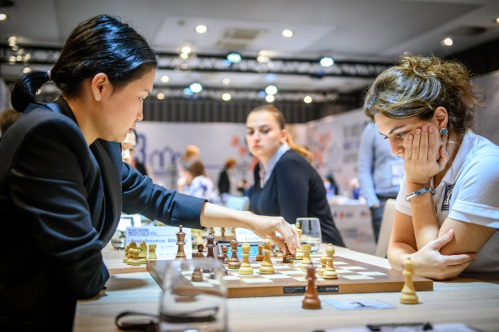 Kazakhstan's national women's chess team secures silver medal in FIDE WWTC 2023 final 